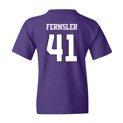 TCU - NCAA Baseball : Uli Fernsler - Classic Shersey Youth T-Shirt-1