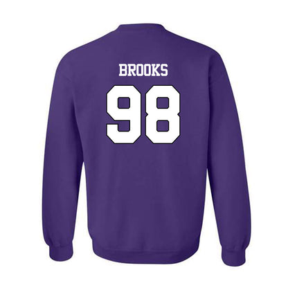 TCU - NCAA Football : Sterlin Brooks - Classic Shersey Crewneck Sweatshirt-1