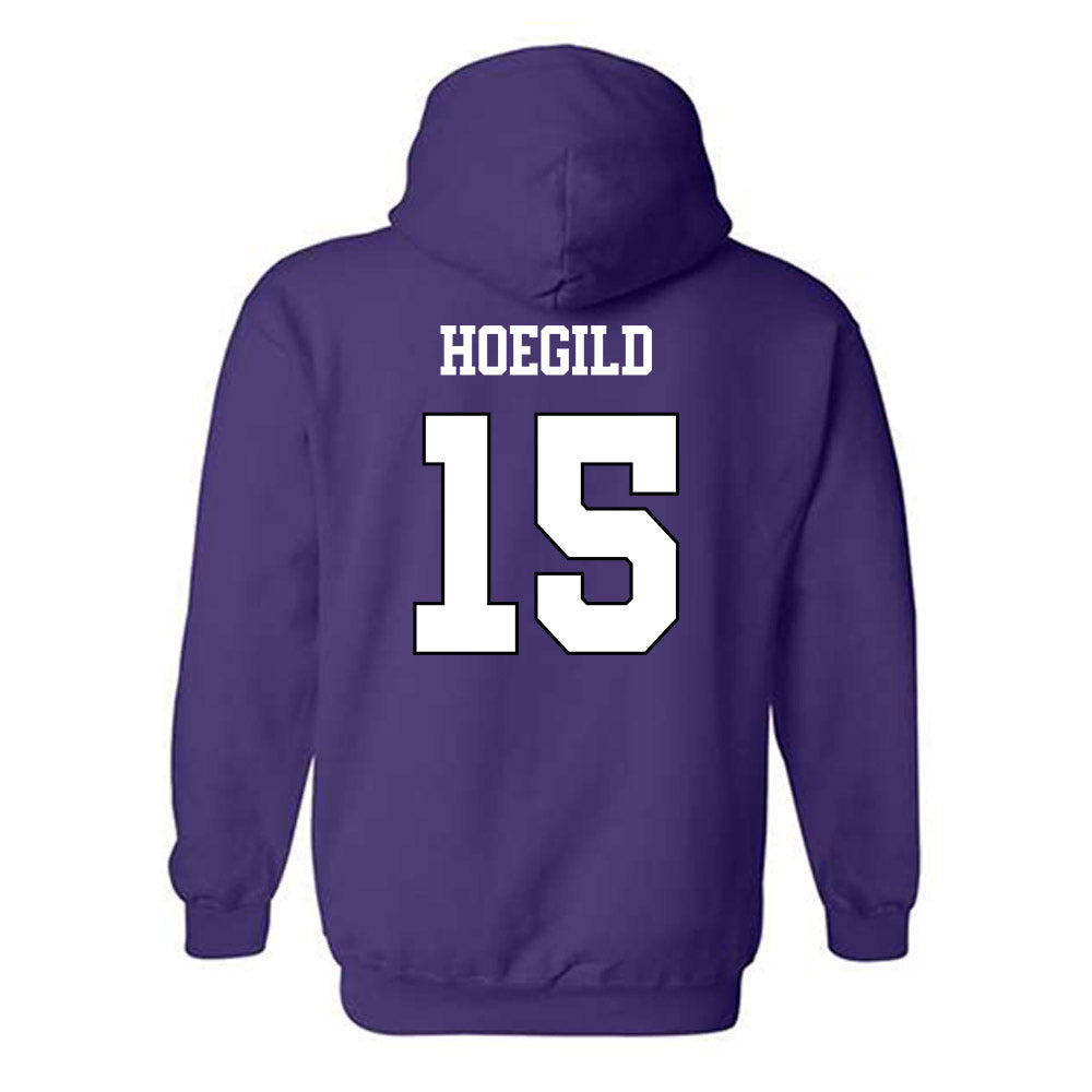 TCU - NCAA Women's Soccer : Filippa Hoegild - Classic Shersey Hooded Sweatshirt-1
