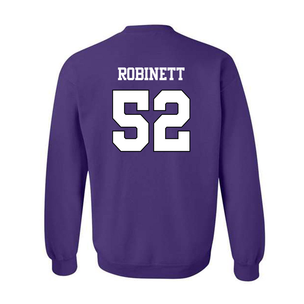 TCU - NCAA Football : Blake Robinett - Classic Shersey Crewneck Sweatshirt-1
