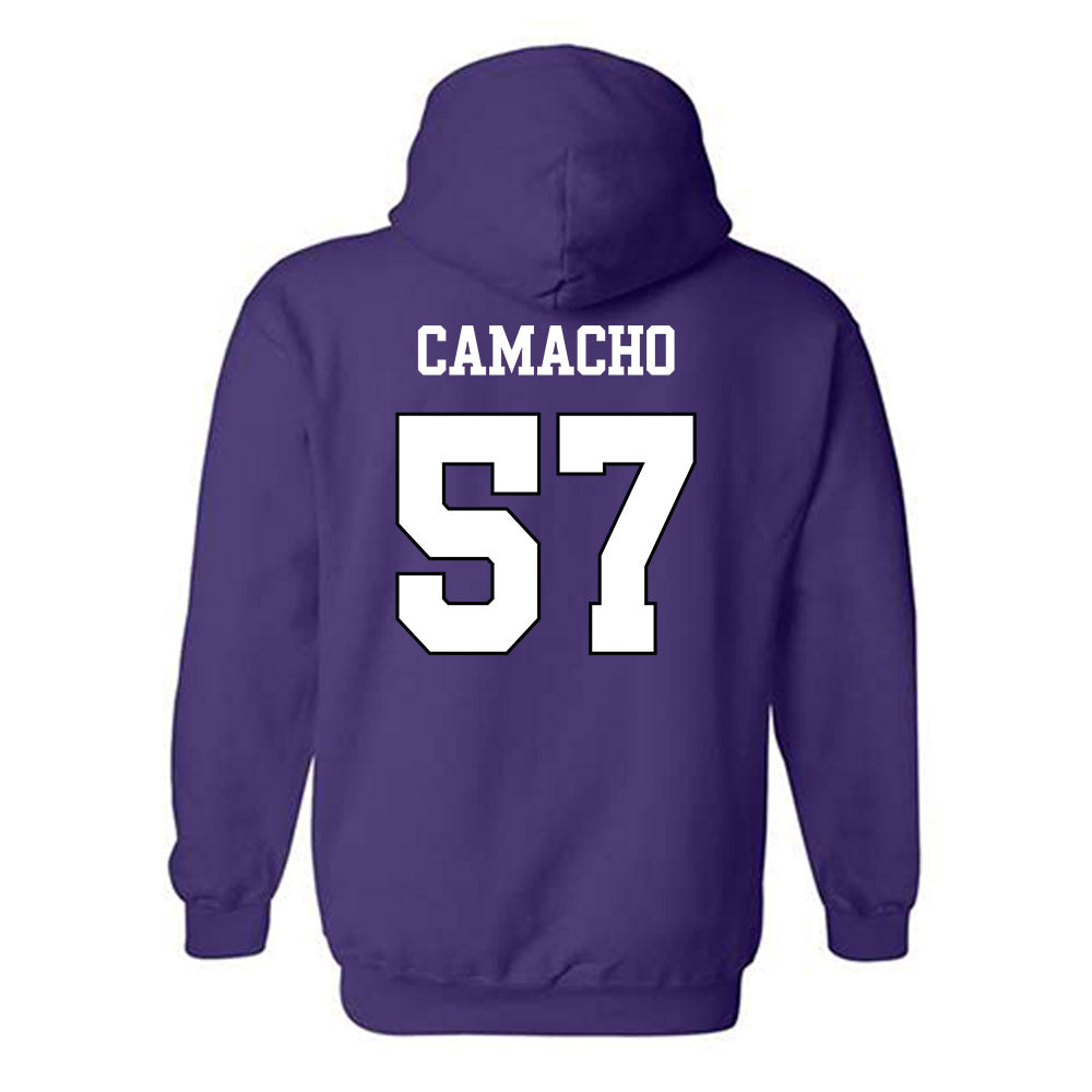 TCU - NCAA Football : Samir Camacho - Classic Shersey Hooded Sweatshirt-1