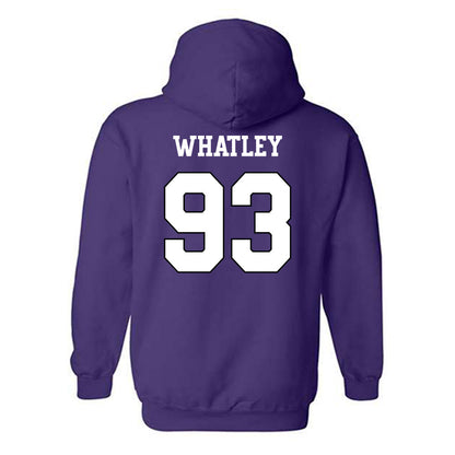 TCU - NCAA Football : William Whatley - Classic Shersey Hooded Sweatshirt-1