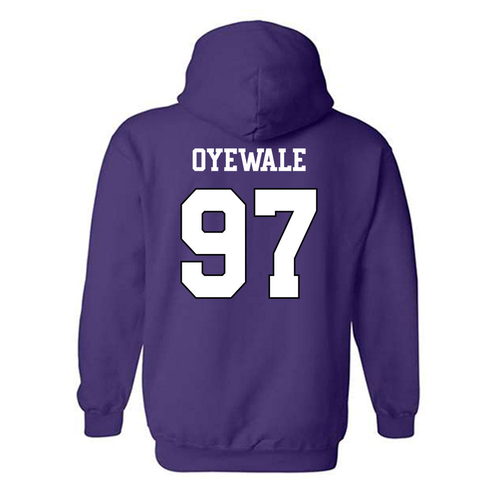 TCU - NCAA Football : Paul Oyewale - Classic Shersey Hooded Sweatshirt-1