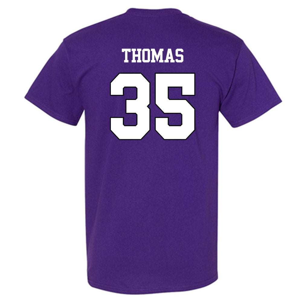 TCU - NCAA Baseball : Ethan Thomas - Classic Shersey T-Shirt-1