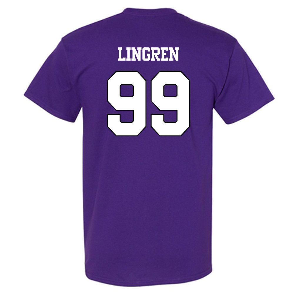 TCU - NCAA Football : Connor Lingren - Classic Shersey T-Shirt-1