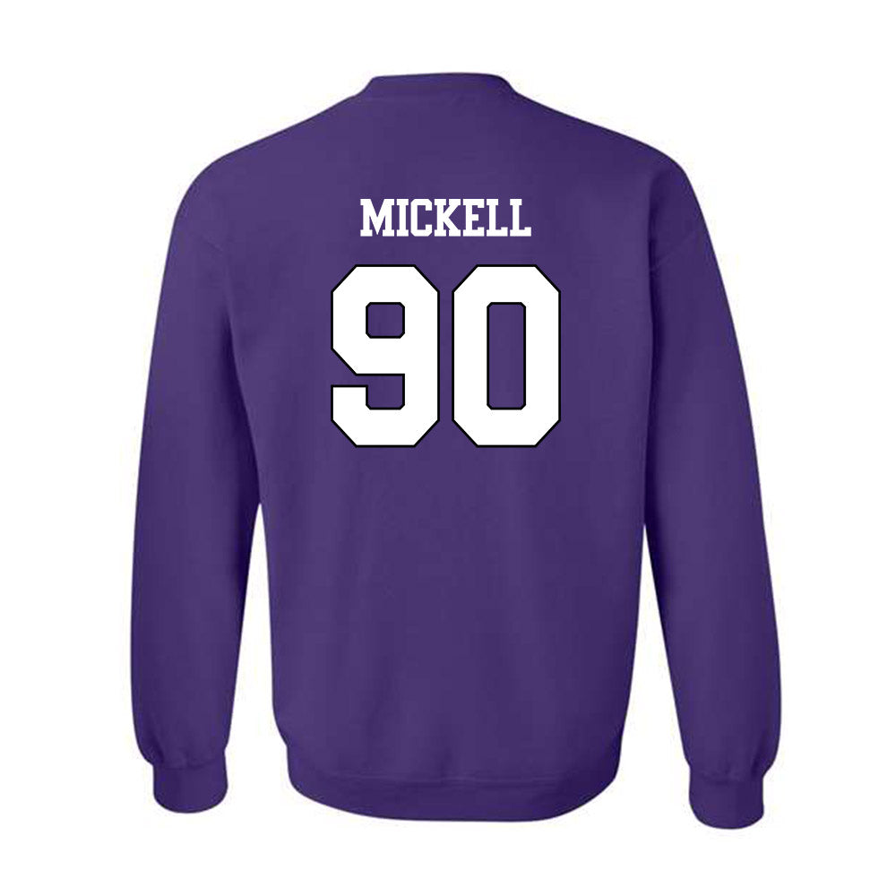 TCU - NCAA Football : Kelten Mickell - Classic Shersey Crewneck Sweatshirt-1