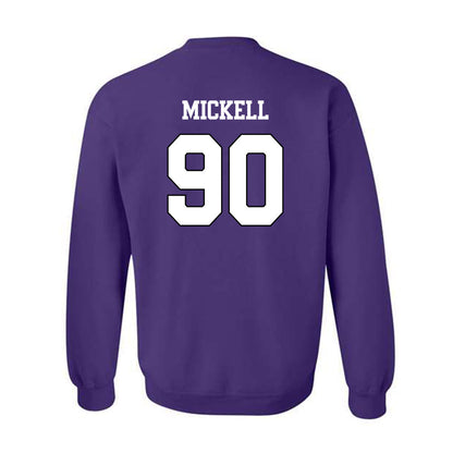TCU - NCAA Football : Kelten Mickell - Classic Shersey Crewneck Sweatshirt-1