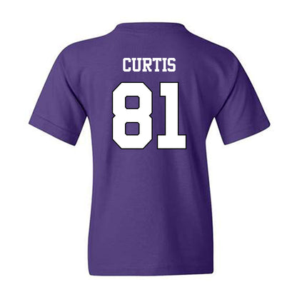 TCU - NCAA Football : Chase Curtis - Classic Shersey Youth T-Shirt-1