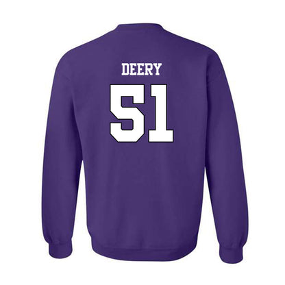 TCU - NCAA Football : Coltin Deery - Classic Shersey Crewneck Sweatshirt-1