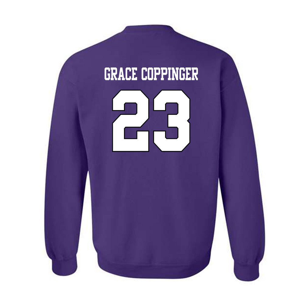 TCU - NCAA Women's Soccer : Grace Grace Coppinger - Classic Shersey Crewneck Sweatshirt-1