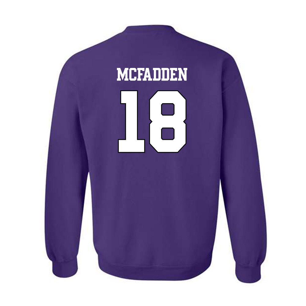 TCU - NCAA Football : Kaden McFadden - Classic Shersey Crewneck Sweatshirt-1