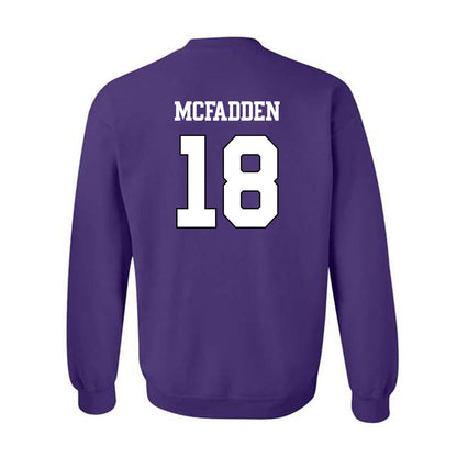 TCU - NCAA Football : Kaden McFadden - Classic Shersey Crewneck Sweatshirt-1