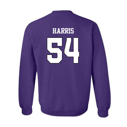 TCU - NCAA Football : Quinton Harris - Classic Shersey Crewneck Sweatshirt-1