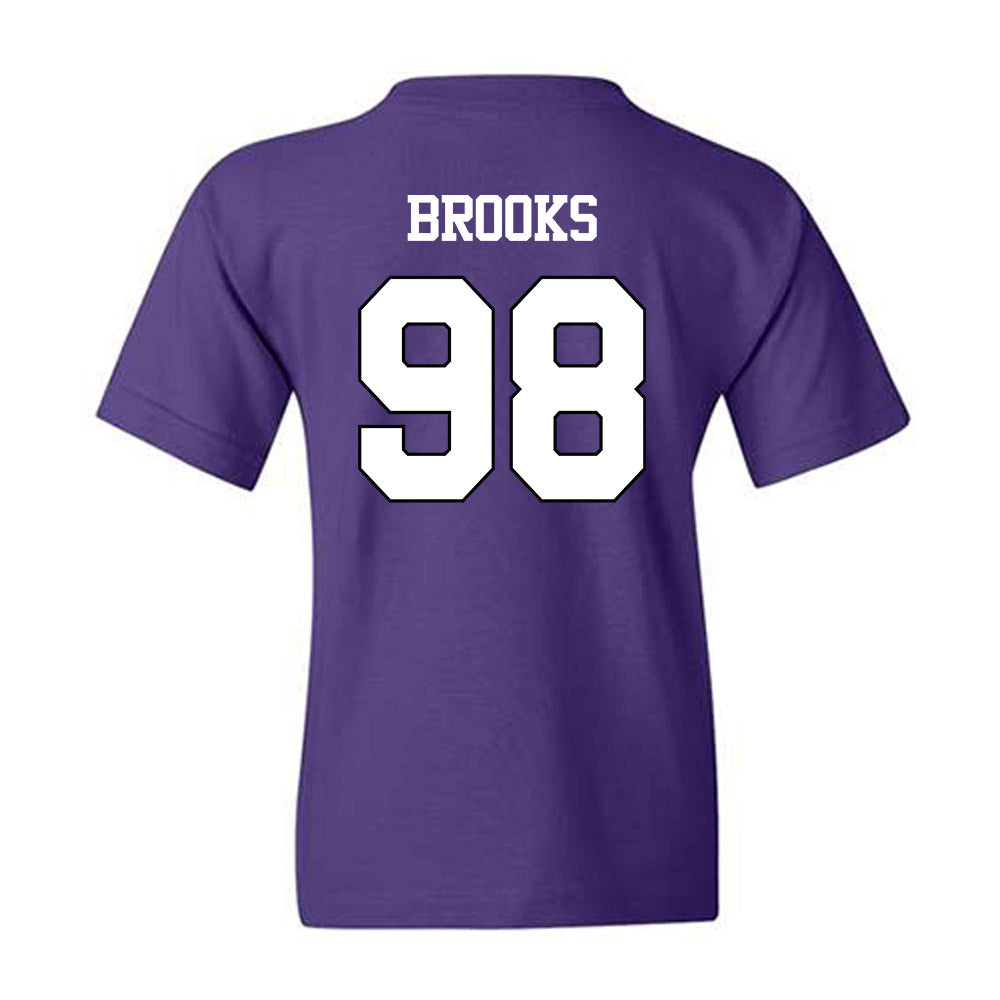 TCU - NCAA Football : Sterlin Brooks - Classic Shersey Youth T-Shirt-1