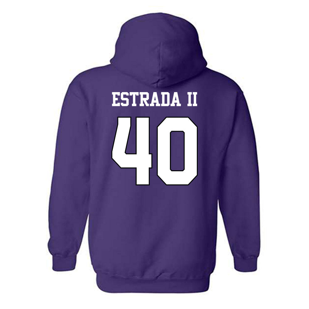 TCU - NCAA Football : Franklin Estrada II - Classic Shersey Hooded Sweatshirt-1