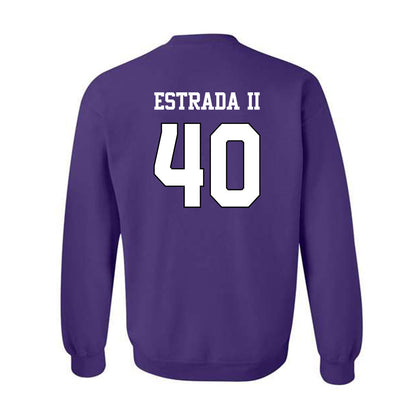 TCU - NCAA Football : Franklin Estrada II - Classic Shersey Crewneck Sweatshirt-1