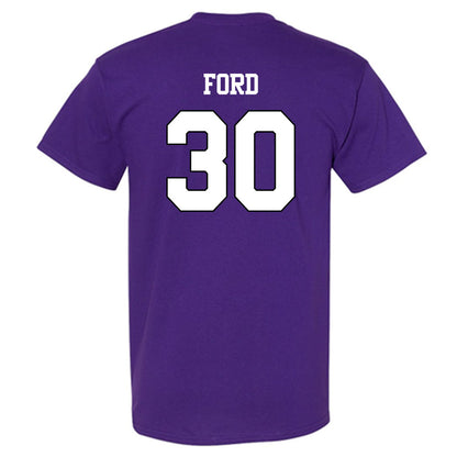 TCU - NCAA Men's Basketball : Darius Ford - Classic Shersey T-Shirt-1