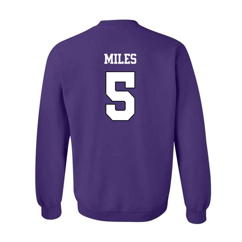 TCU - NCAA Women's Basketball : Olivia Miles - Classic Shersey Crewneck Sweatshirt-1
