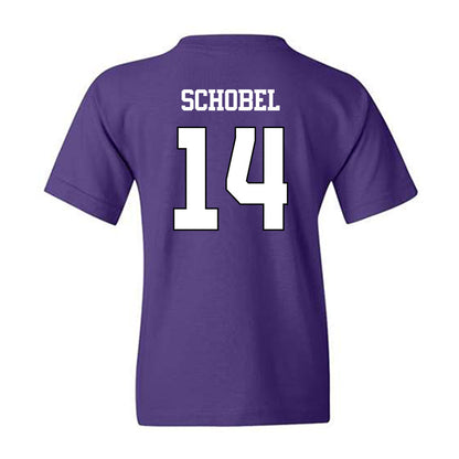 TCU - NCAA Football : John Schobel - Classic Shersey Youth T-Shirt-1