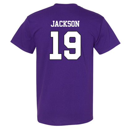 TCU - NCAA Football : Kylin Jackson - Classic Shersey T-Shirt-1
