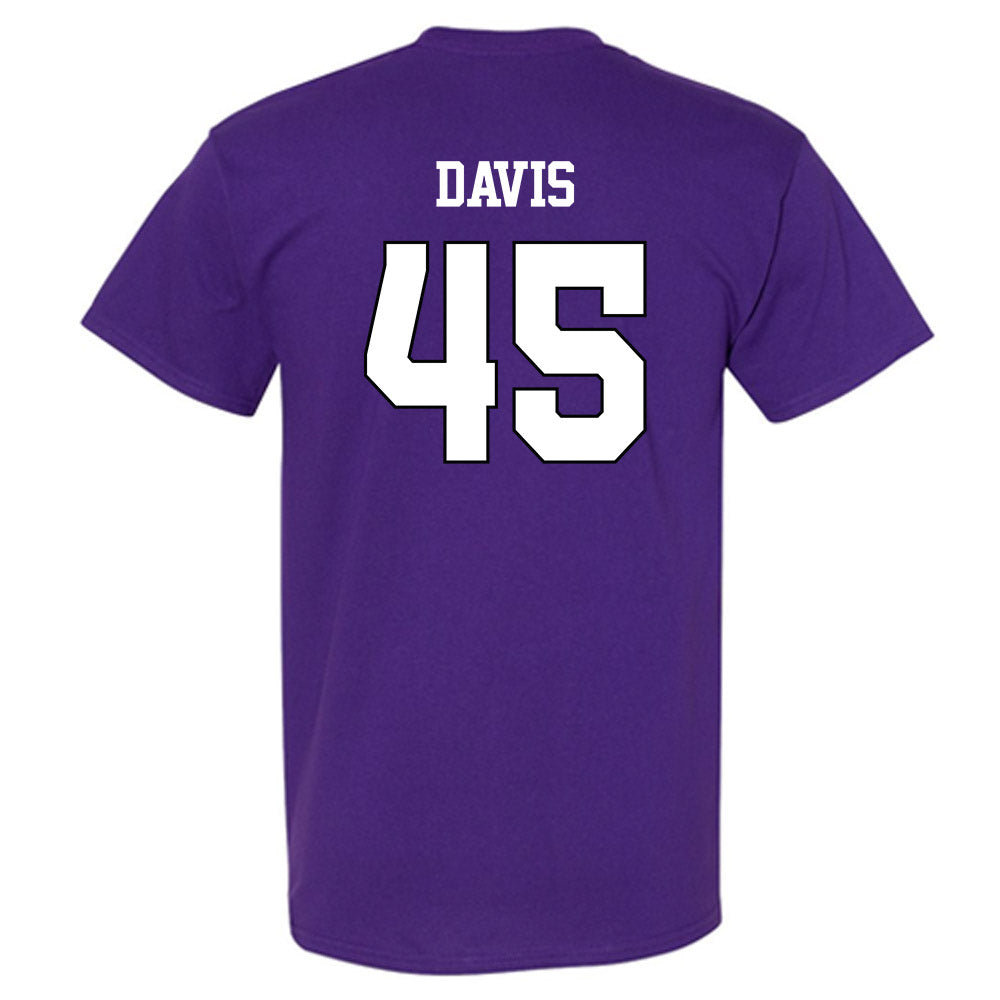 TCU - NCAA Baseball : Lance Davis - Classic Shersey T-Shirt-1