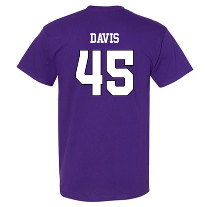 TCU - NCAA Baseball : Lance Davis - Classic Shersey T-Shirt-1