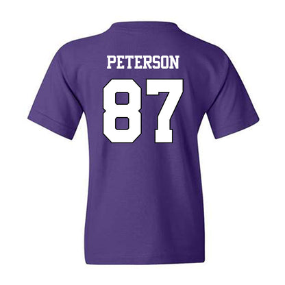 TCU - NCAA Football : Mason Peterson - Classic Shersey Youth T-Shirt-1