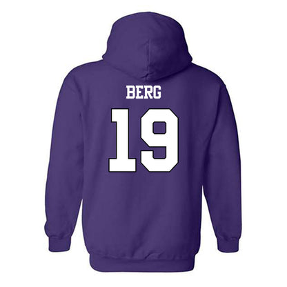 TCU - NCAA Women's Volleyball : Mckenzie Berg - Classic Shersey Hooded Sweatshirt-1