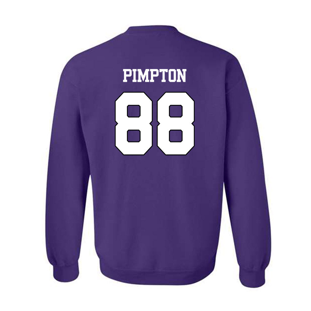 TCU - NCAA Football : KaMorreun Pimpton - Classic Shersey Crewneck Sweatshirt-1