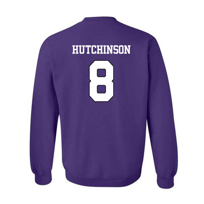 TCU - NCAA Baseball : Lane Hutchinson - Classic Shersey Crewneck Sweatshirt-1