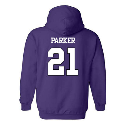 TCU - NCAA Women's Basketball : Taliyah Parker - Classic Shersey Hooded Sweatshirt-1