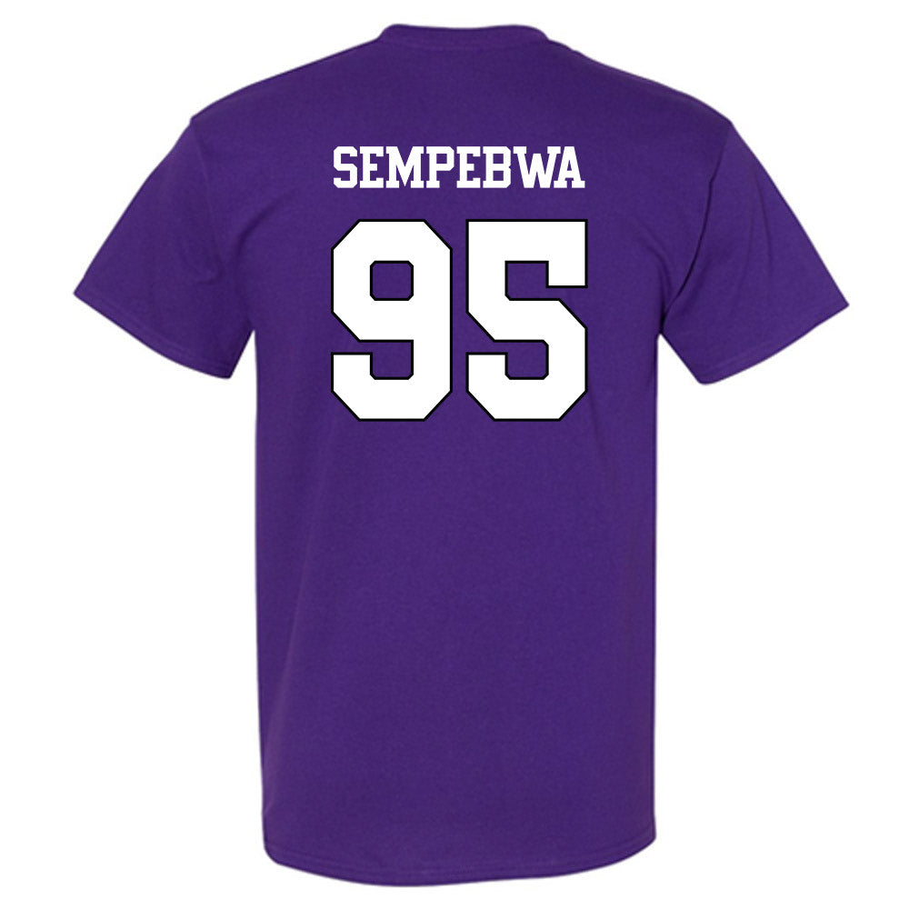 TCU - NCAA Football : Caleb Sempebwa - Classic Shersey T-Shirt-1