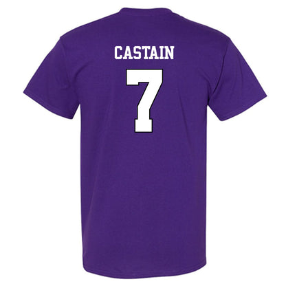 TCU - NCAA Women's Soccer : Seven Castain - Classic Shersey T-Shirt-1