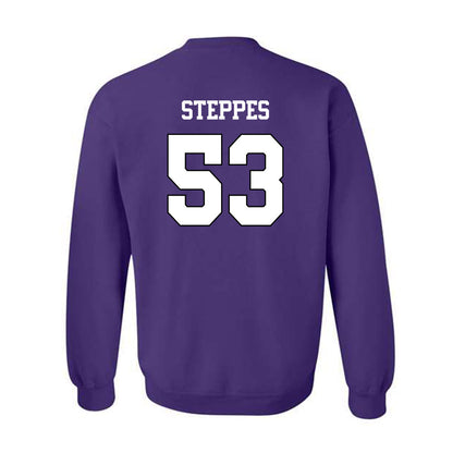 TCU - NCAA Football : Tobias Steppes - Classic Shersey Crewneck Sweatshirt-1