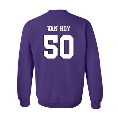 TCU - NCAA Football : Witten Van Hoy - Classic Shersey Crewneck Sweatshirt-1