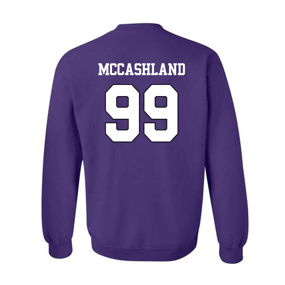 TCU - NCAA Football : Nate Mccashland - Classic Shersey Crewneck Sweatshirt-1
