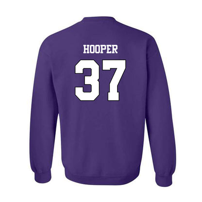TCU - NCAA Football : Hudson Hooper - Classic Shersey Crewneck Sweatshirt-1