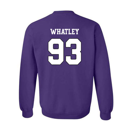 TCU - NCAA Football : William Whatley - Classic Shersey Crewneck Sweatshirt-1
