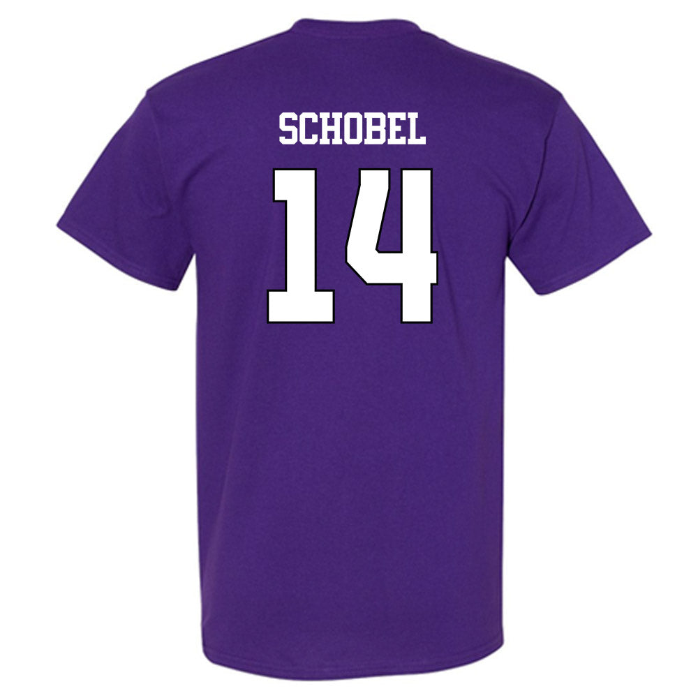 TCU - NCAA Football : John Schobel - Classic Shersey T-Shirt-1
