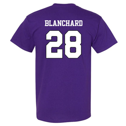 TCU - NCAA Baseball : Colin Blanchard - Classic Shersey T-Shirt-1