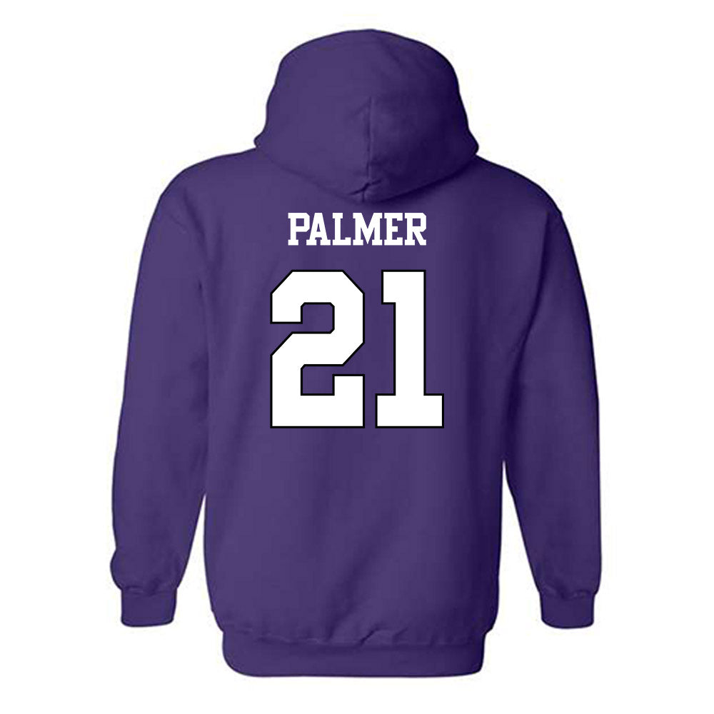 TCU - NCAA Football : Nate Palmer - Classic Shersey Hooded Sweatshirt-1