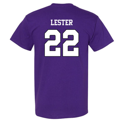 TCU - NCAA Football : Jordan Lester - Classic Shersey T-Shirt-1