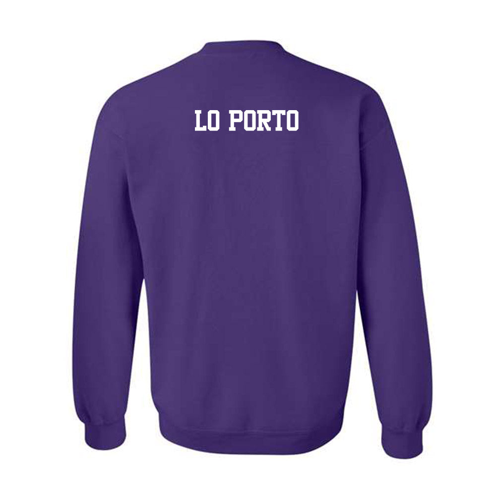 TCU - NCAA Equestrian : Madilynn Lo Porto - Classic Shersey Crewneck Sweatshirt-1