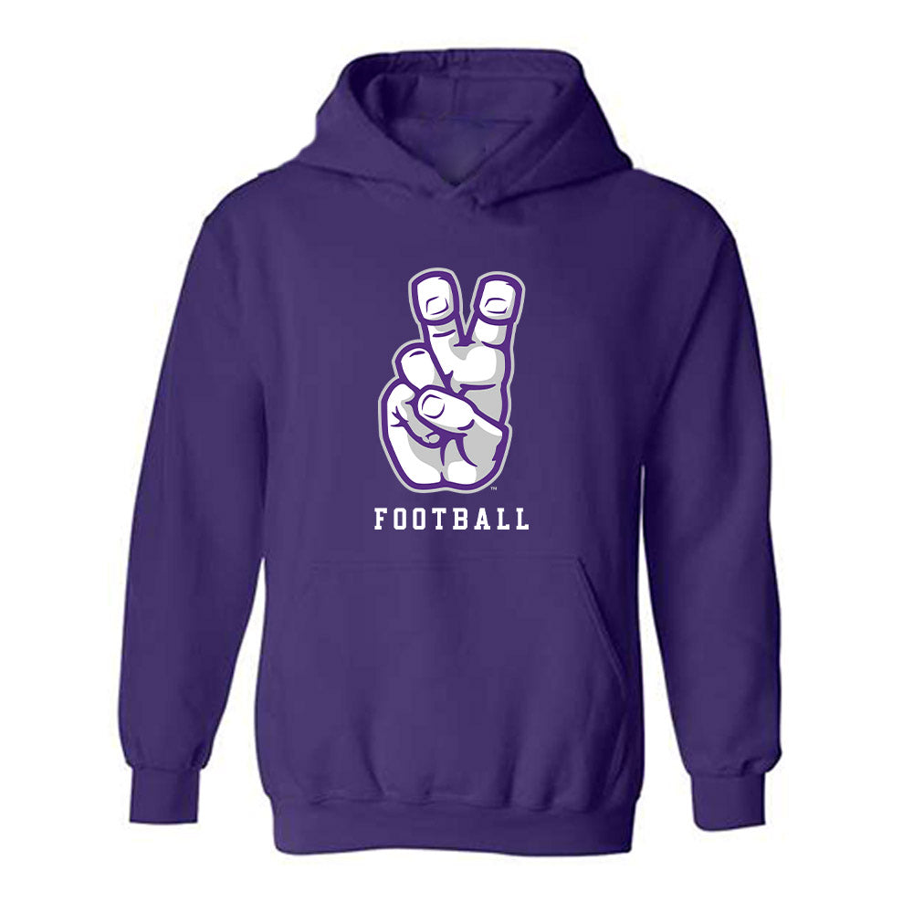 TCU - NCAA Football : Ken Seals - Classic Shersey Hooded Sweatshirt-0