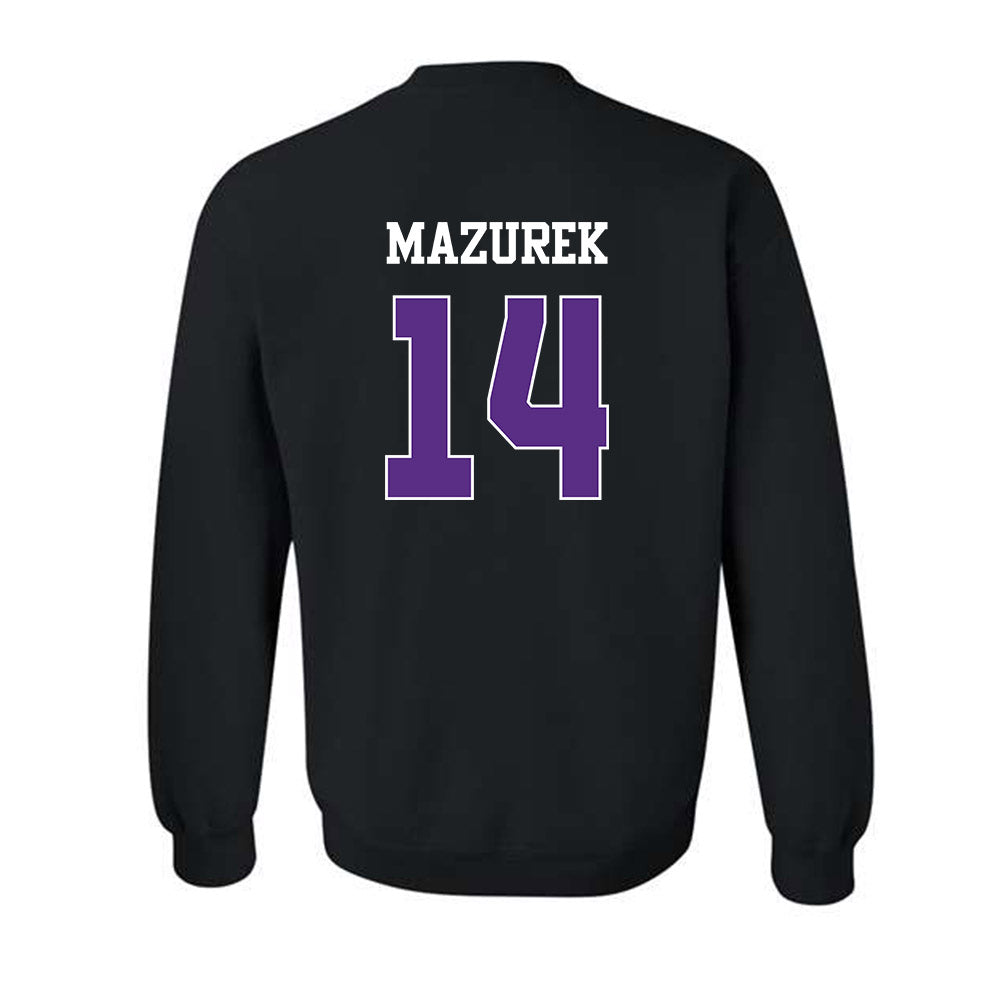 TCU - NCAA Women's Basketball : Natalie Mazurek - Classic Shersey Crewneck Sweatshirt-1