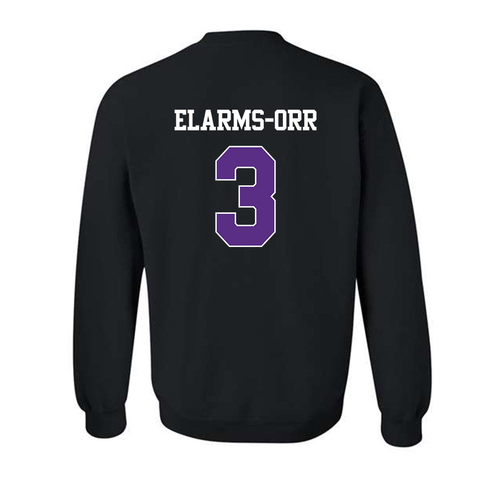 TCU - NCAA Football : Kaleb Elarms-Orr - Classic Shersey Crewneck Sweatshirt-1