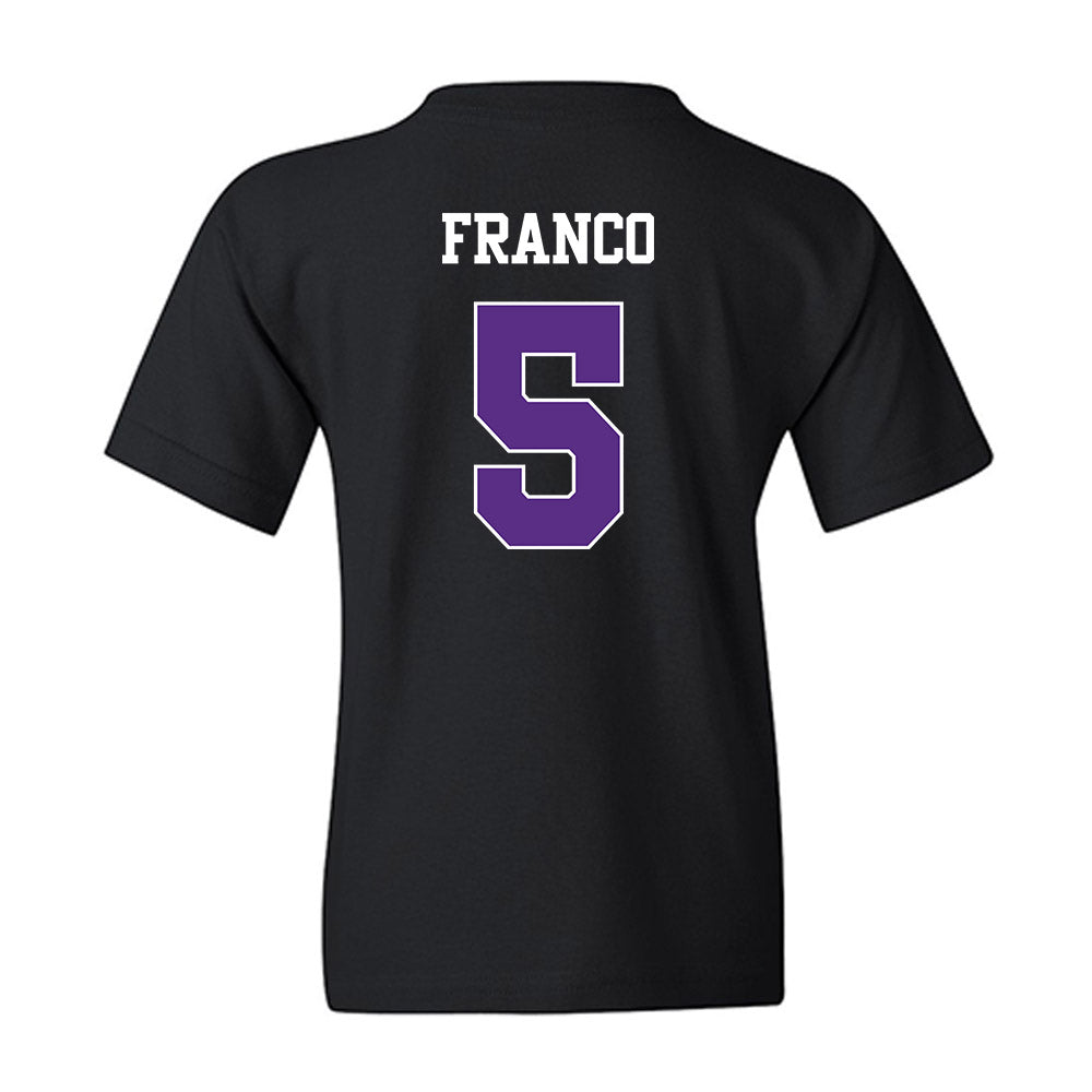 TCU - NCAA Baseball : Lucas Franco - Classic Shersey Youth T-Shirt-1
