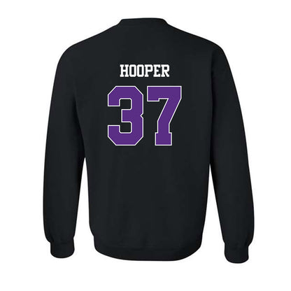 TCU - NCAA Football : Hudson Hooper - Classic Shersey Crewneck Sweatshirt-1
