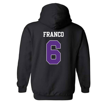 TCU - NCAA Baseball : Noah Franco - Classic Shersey Hooded Sweatshirt-1