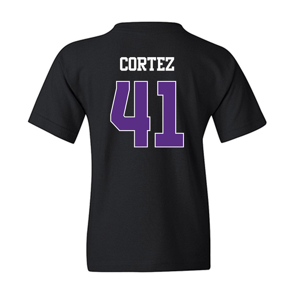 TCU - NCAA Football : Caleb Cortez - Classic Shersey Youth T-Shirt-1